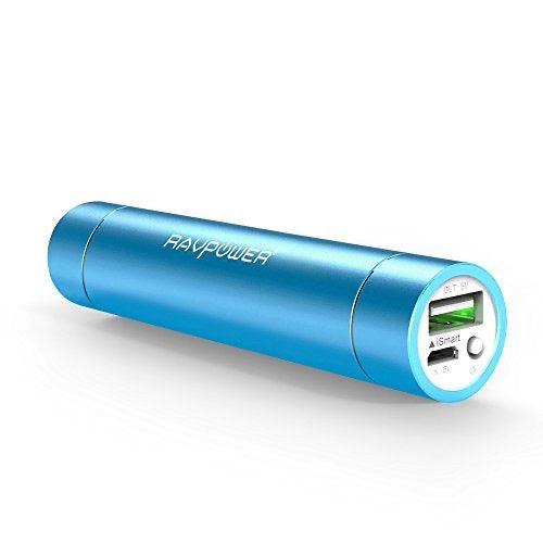 Batería Externa RavPower 3,200 mAh Azul