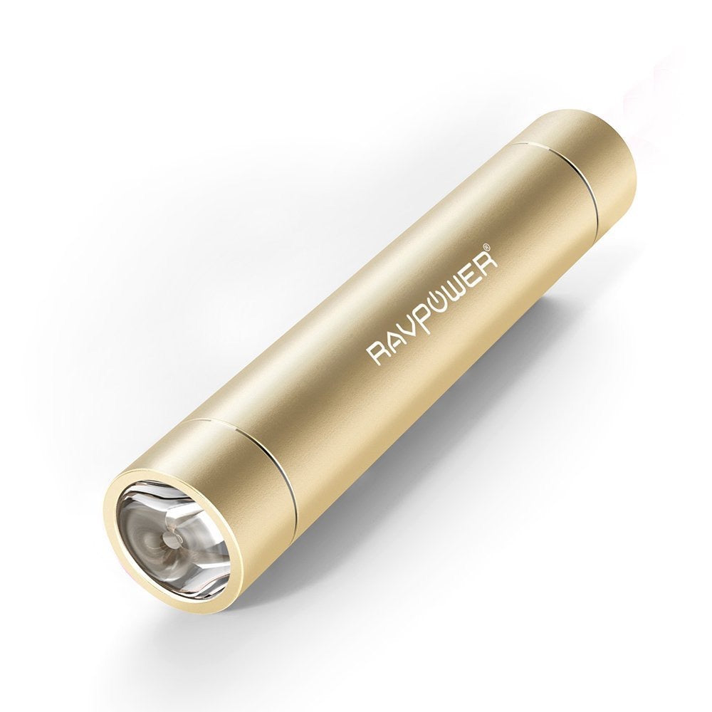 Batería Externa RavPower 3,200 mAh Dorada
